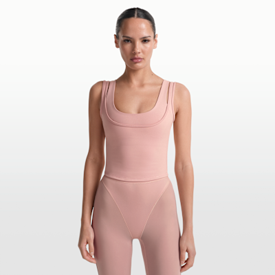 NikeSKIMS Matte Women's Double-Strap Scoop Tank Top. Nike.com